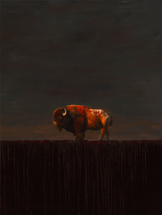 Lone Bison Prints